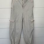 Old Navy Women’s Large Tan Khaki Cargo Pants Photo 0