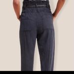 Anthropologie  Linen Blend Ankle Wanderer Utility Pants size 4 Photo 2