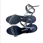 Nina  Black Fabric Rhinestone Shoes Size  7.5 M Photo 2