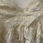 For Love & Lemons Cream Opal Lace Blouse Photo 7