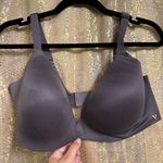 Victoria's Secret Gray Wireless Infinity Flex Plunge Lined Semi Demi Bra 38DD Photo 0