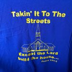 Vintage 90s Greater New Birth Church Bible Verse Tee 3XL 50/50 Single Stitch Purple Size undefined Photo 9