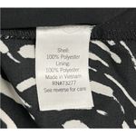Nine West  Tank Top Size Small Animal Zebra Print Black White Lined New Photo 7