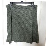 Toad & Co Womens L Green Chaka Midi Skirt Geometric Print Organic Cotton Tencel Size undefined Photo 2