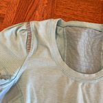 Lululemon  Women's Light Blue Athletic Top Photo 1