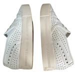 Ash  Kingston White Leather Perforated Slip On Platform Sneaker size 8 38 Photo 6