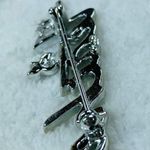 AJC Vintage Pin Brooch #1 Teacher Silver Color Gift for Teacher School Apple Photo 3