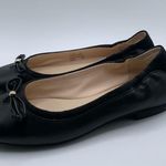 Cole Haan NWOB  Women's Keira Ballet Flat, Black leather bow size 7B 1083 Photo 2