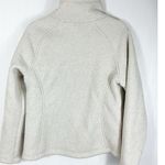 Spyder  Womens Stella Full Zip Jacket Oatmeal Heather Sherpa Lined Large Photo 3