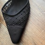 Touch of Nina Elegant Black Heels with Mesh Detail Size 7 Photo 4