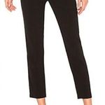 Avec Les Filles Size 6 Black Crop Ankle Tapered Trouser Pants Office Minimalist Photo 0