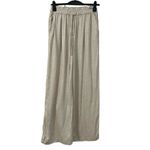 H&M  Beige Linen Blend Dress Pants(Size 8) Photo 4