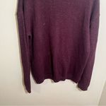 Calvin Klein Jeans  Scoop Neck Sweater Purple Metallic L Photo 6