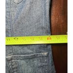 Levi's Womens Jeans Silver Label Denim Jacket With Silver Floral Buttons Sz S Photo 9