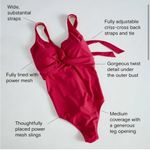 Universal Standard NWT The Swimsuit One Piece in Black - Size XL (4X) Photo 2