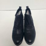 Miz Mooz  Snap Leather Suede Studded Booties Ankle Boots Black Women's 41 9.5-10 Photo 4