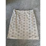 Muse Skirt‎ Women's Size 6 Skirt Ran Brown Floral Tan Photo 1
