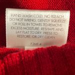 Eileen Fisher Eileen Fischer Merino Wool Asymmetrical Sweater Side Slit Dress Red Size Medium Photo 6