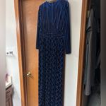 Tadashi Shoji Avi Rhinestone-embellished Velvet Gown. I Photo 5