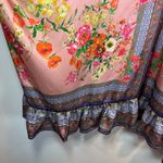 Umgee  Women's Open Front Kimono Cardigan Ruffle Hem Oversized Lightweight Sz S/M Photo 10