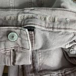 American Eagle Wide Leg Baggy Relaxed Fit Skater Utility Jeans Mauve Womens 6 Photo 9