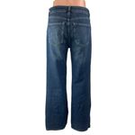 H&M Women's Blue High Waisted Y2k Medium Wash Wide Leg Baggy Denim Jeans Size 6 Photo 1