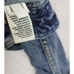 VTG American Eagle Jean Jacket Womens M Medium Blue Wash Indigo Denim Cropped Photo 2