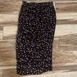 Rebecca Minkoff Rebecca mink off black floral midi skirt Photo 3