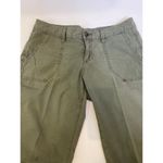 prAna  Army Green Stretchy Larissa Knickers Shorts Cotton Casual Sz 8 Lightweight Photo 1