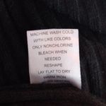 Socialite  S Black Ribbed Mock Turtleneck Dress Funeral Photo 3