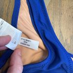 J.Crew Dark Blue Heritage Scoopneck Bikini Top 90s Medium Swimsuit Resortwear Photo 7