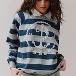 BDG Striped Sweatshirt Photo 1
