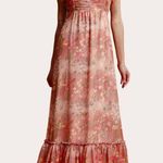 byTiMo Chiffon Sleeveless Ruffle Maxi Dress, Bright Field Size M New w/o Tag Size M Photo 5