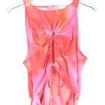 ASOS LUXE x MILLIE Ruched Mini Dress with Keyhole in Marble Print Size 12 EUC Photo 1