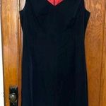Isaac Mizrahi  Black Knee Length Dress U13 Photo 0