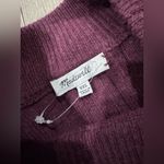 Madewell  mock neck  crop sweater Photo 10