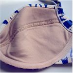 J.Crew Blue & White Underwire Bikini Top 34C – Sweetheart Halter EUC Photo 13