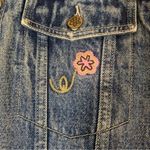 Disney Vintage Winnie The Pooh Embroidered Jean Jacket Size Small Photo 5