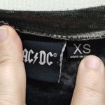 ACDC Women's size XS Graphic Band Logo Long Sleeve Lightweight Burnout T Photo 3