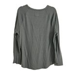 Chaser Waffle Knit Tunic Thermal Top Womens Size XXL Long Sleeve Teal Blue Photo 2