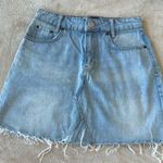 BDG Distressed Jean Skirt Photo 0