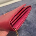 Prada  Crimson Leather Wallet Set Photo 3