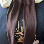 One5one Brown Fleece Leggings Photo 2