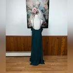 Pretty New Dessy Lovely Chiffon Bridesmaid Gown! Green Size undefined Photo 4