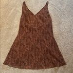 Victoria's Secret Vintage y2k Victoria’s Secret Cheetah Leopard Sheer Chiffon Slip Dress SMALL Photo 0