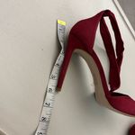 ALDO Heels Chic Red Ankle Strap Heels by . 8-perfect shape-hardly used! Photo 5