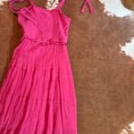 Boutique  pink maxi dress  size large  Perfect for a baby shower or gender reveal! Photo 1