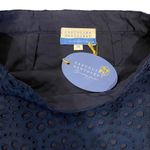 Anthropologie Cartolina Nantucket The Emma Navy Blue Eyelet Floral Skirt Photo 10