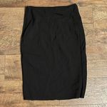 Diane Von Furstenberg  Woman's Black Wool Blend Pencil Skirt Size 4 Photo 3