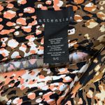 Attention  Multicolor Animal Print A-Line Mini Skirt Size Small Fall Feminine Photo 6